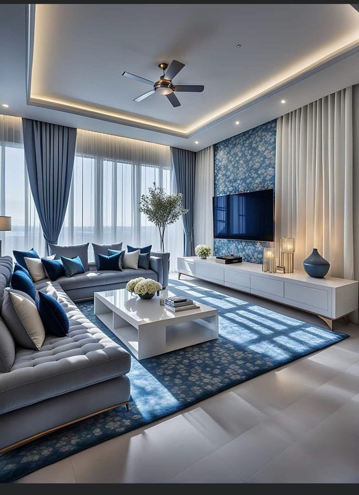 Living Room Design - Level 7 Decor